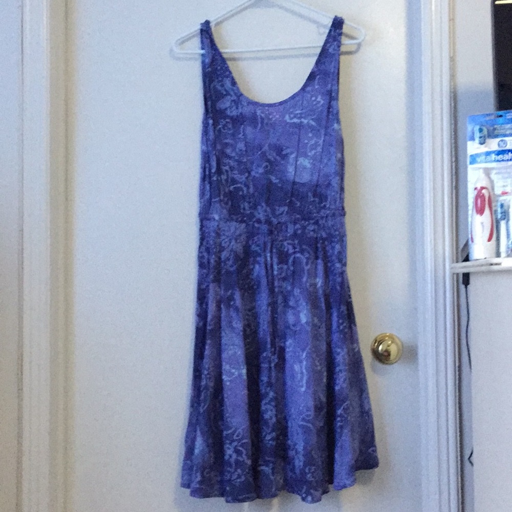 Blue summer dress